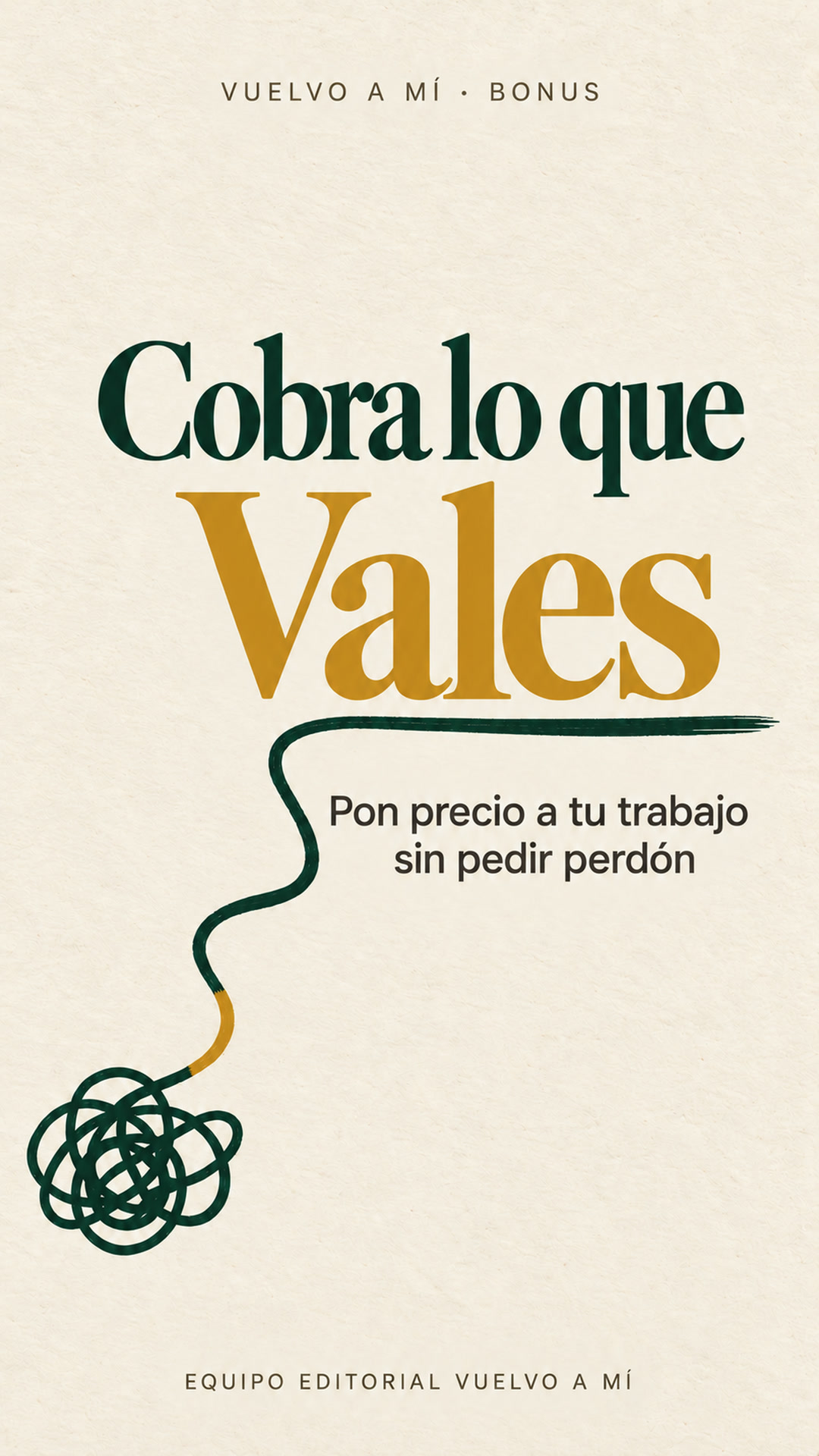 Portada de Cobra lo que Vales